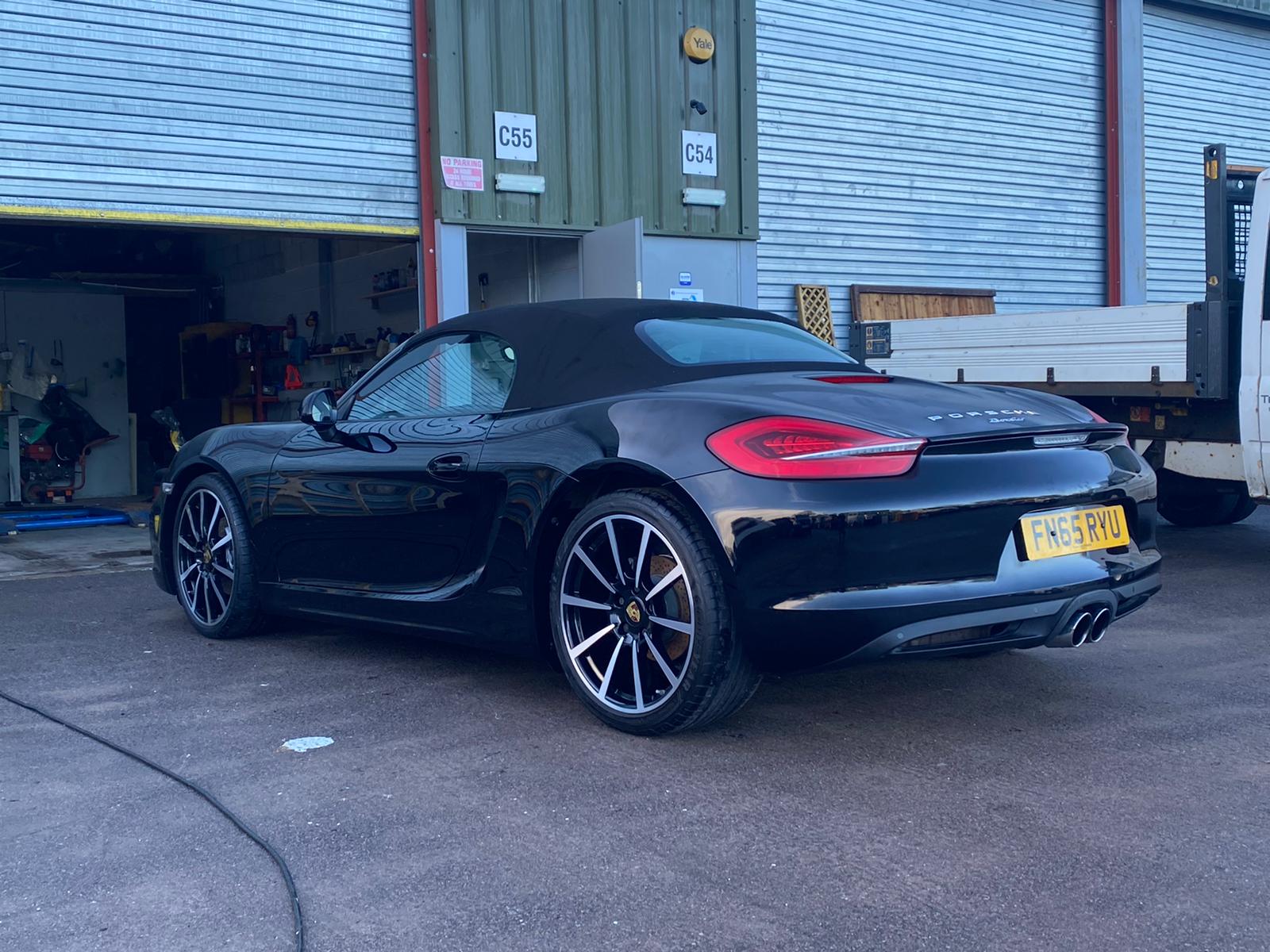 Porsche after ceramic coating