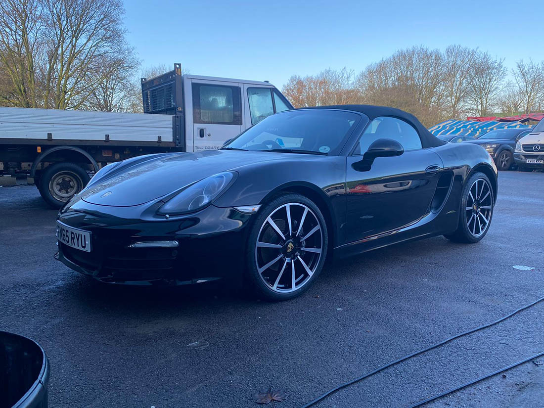 Porsche after detailing