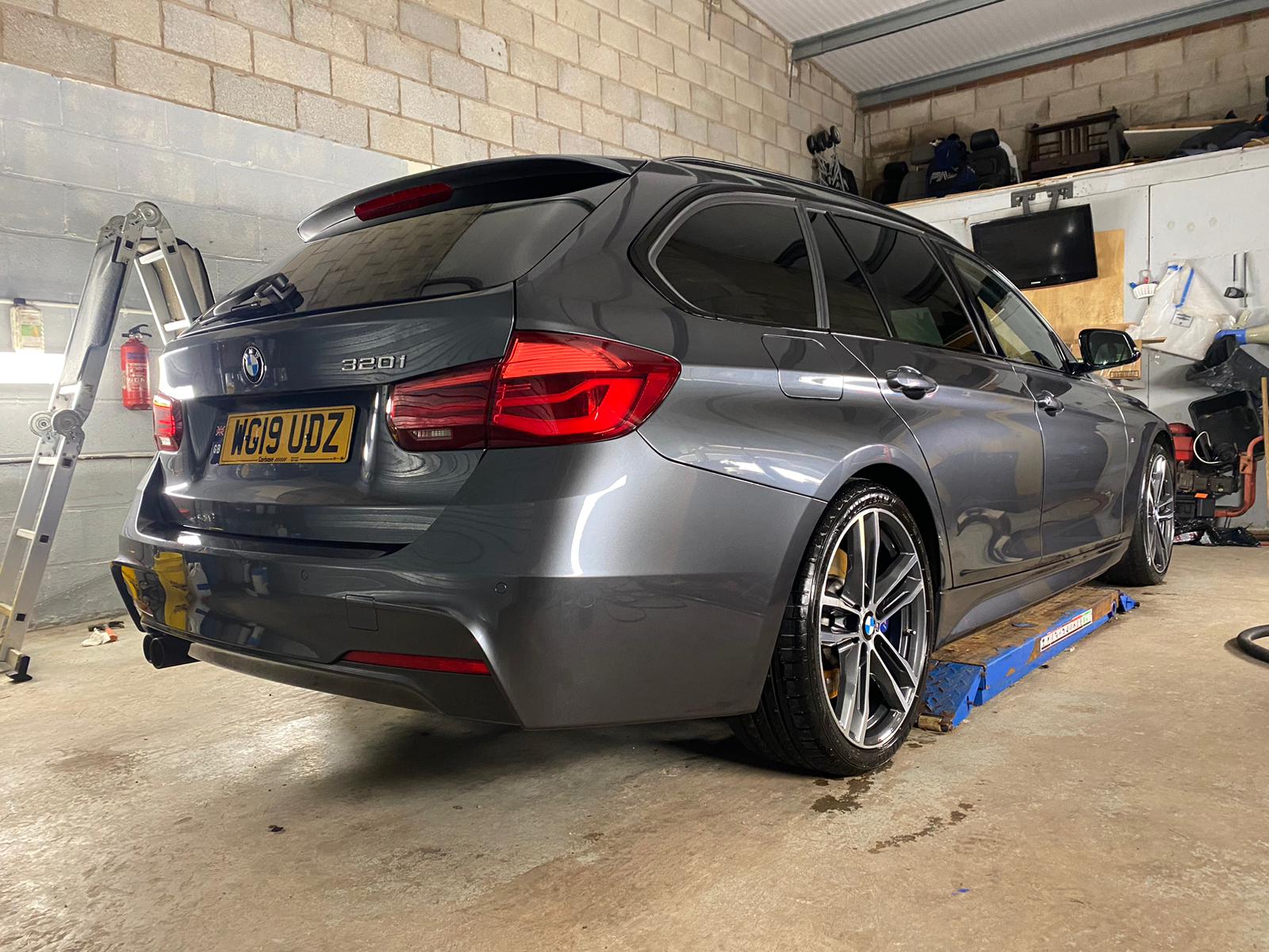 BMW 3 series ceramic coating package