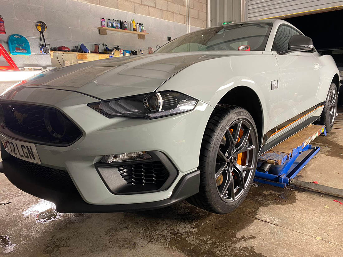 Mustang after ceramic coating