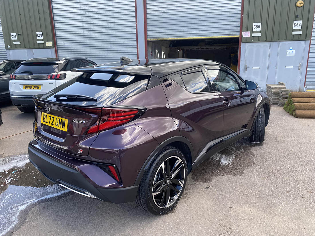 Toyota after valeting