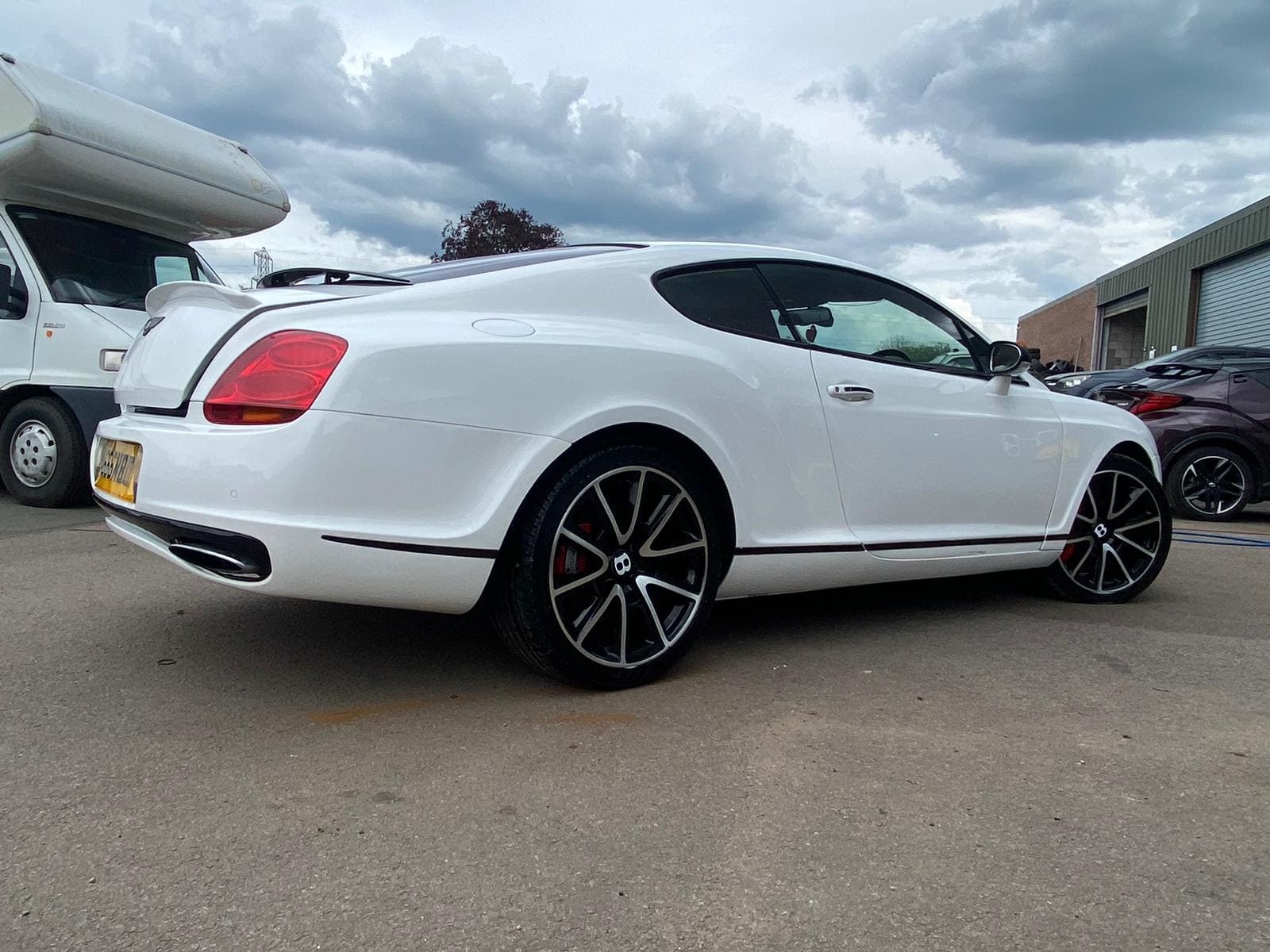 Bentley after ceramic coating